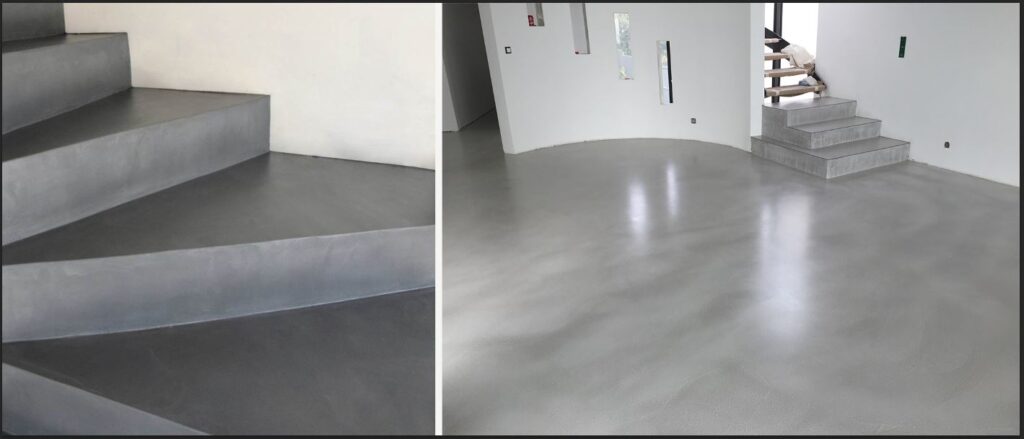 betonlisseinterieur 1 Les Pros en béton lissé Liège & béton ciré Liège