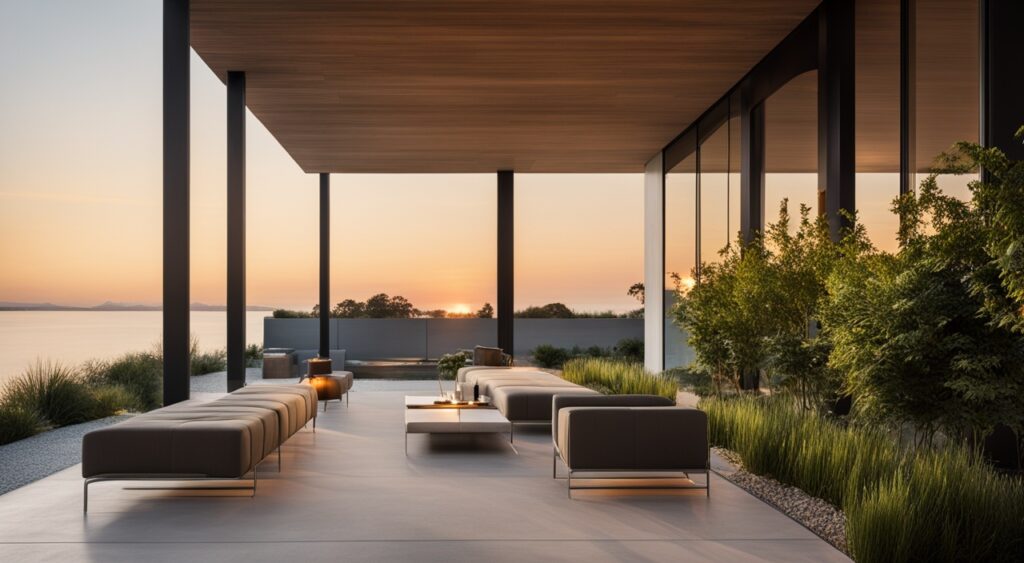 application béton lissé