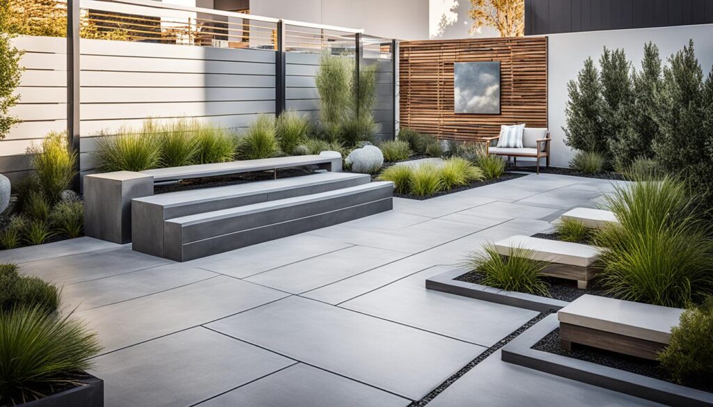 aspect moderne béton