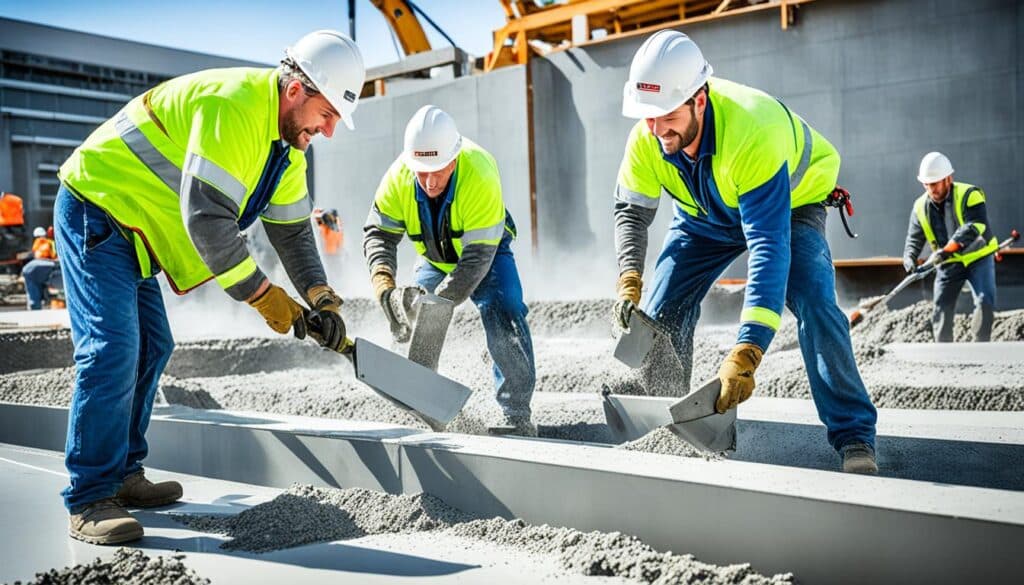 avantages béton main-d'œuvre