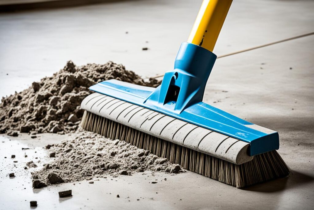 béton balayé avantage économique