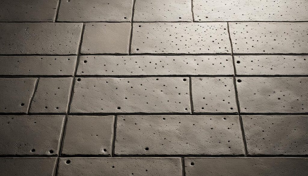 béton balayé intérieur