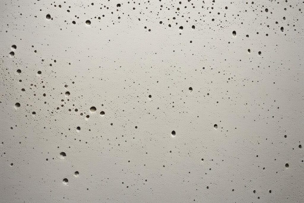 béton balayé teinté