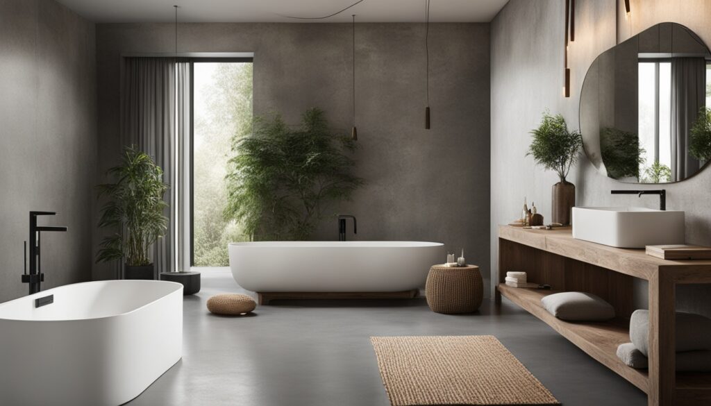 béton ciré salle de bain