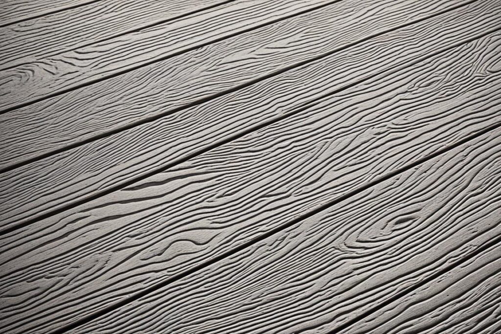 béton estampé bois