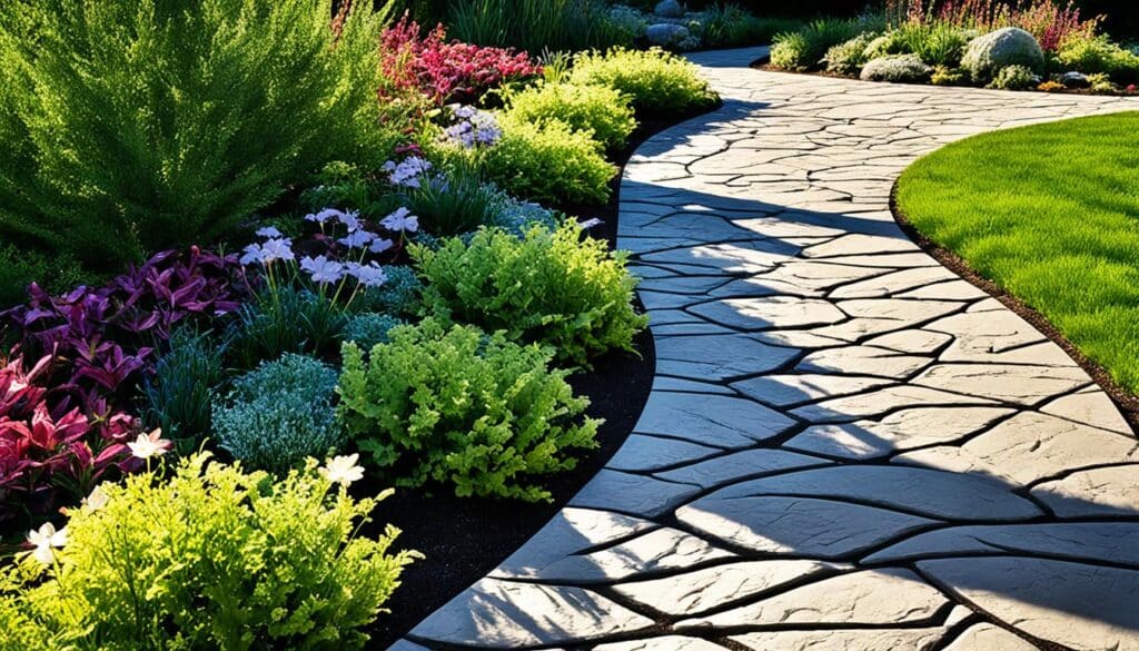 béton imprimé décoratif