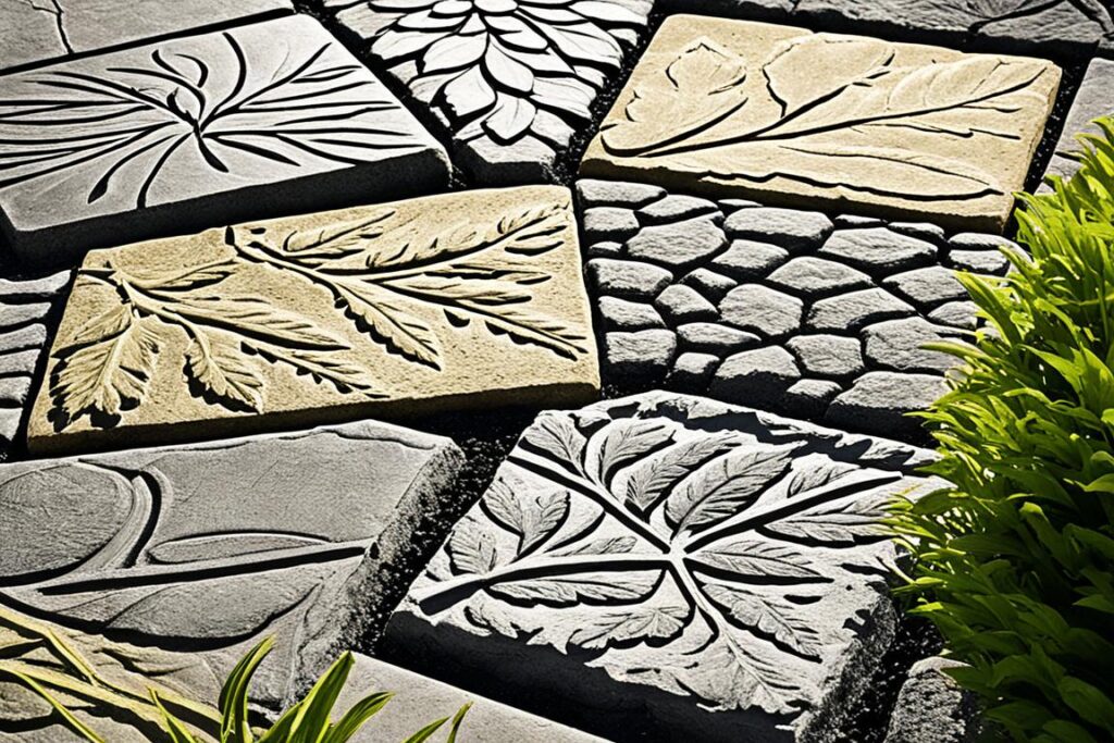 béton imprimé durable