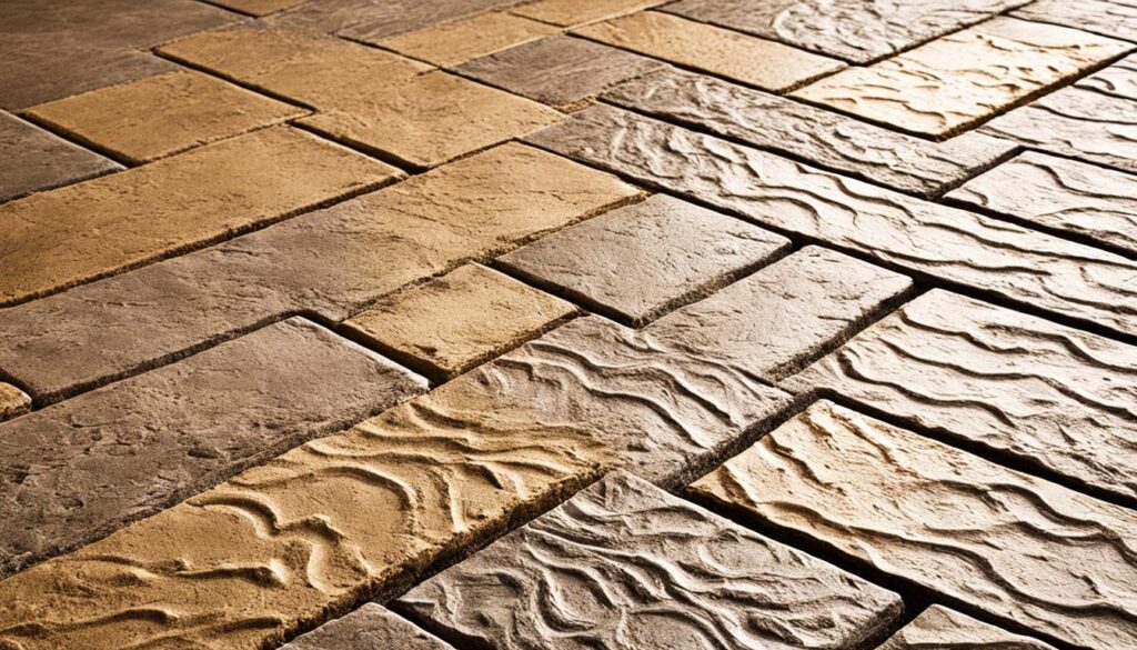 budget béton estampé