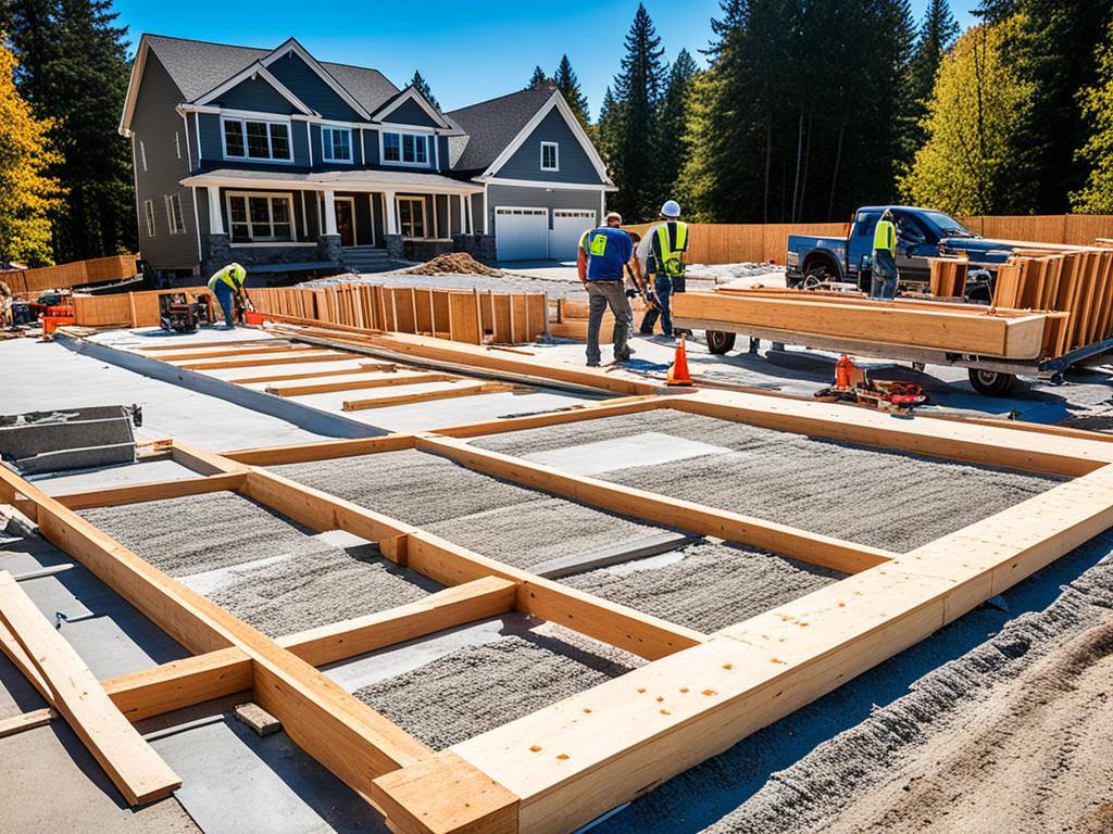 coffrage pour allée