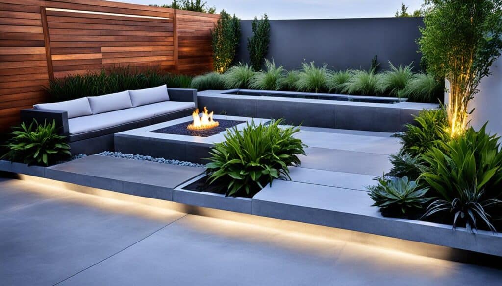 design terrasses béton ciré