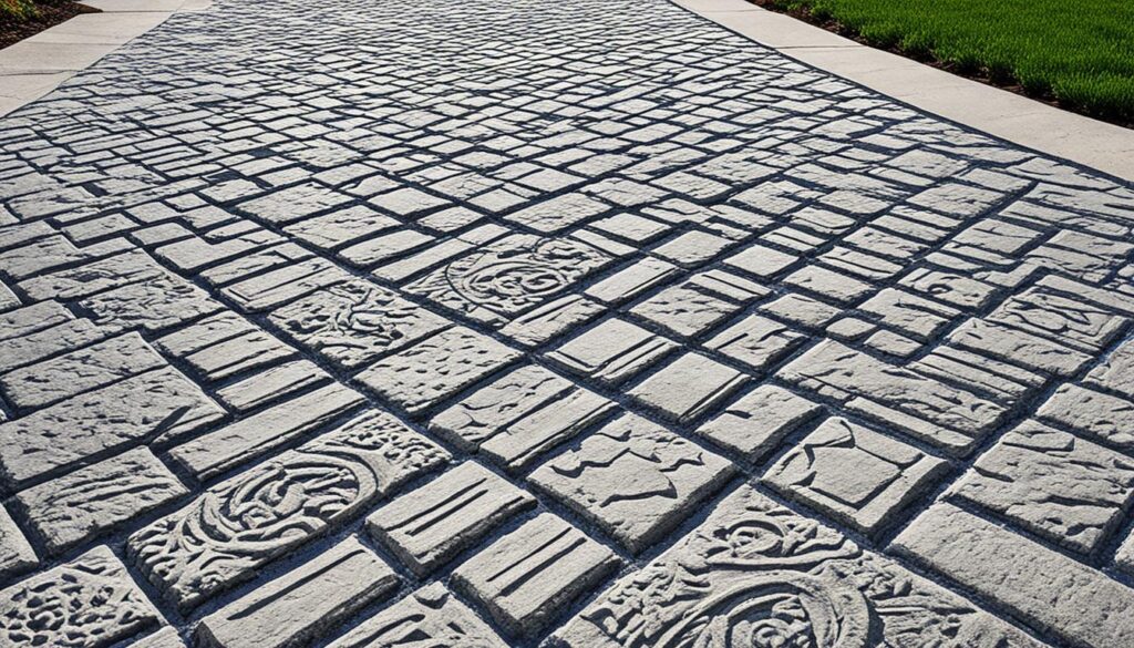 durabilité béton estampé