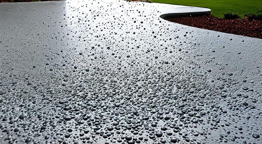 imperméabilisation avec un béton hydrofuge