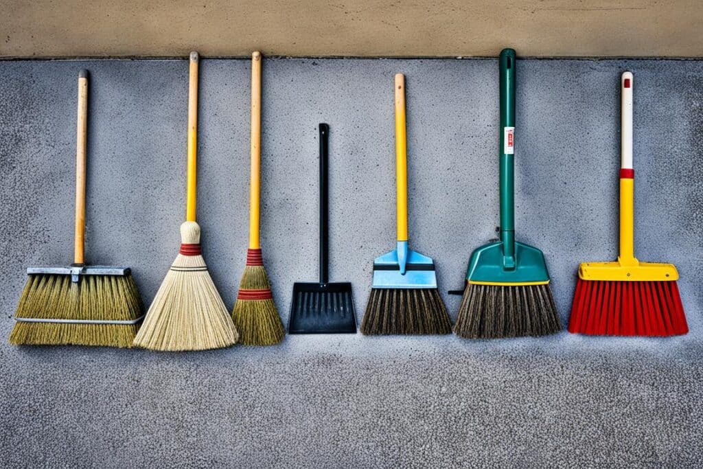 outils balayage béton