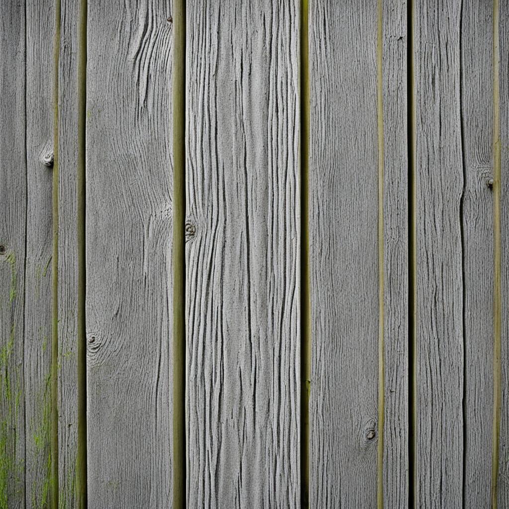 palissade béton bois