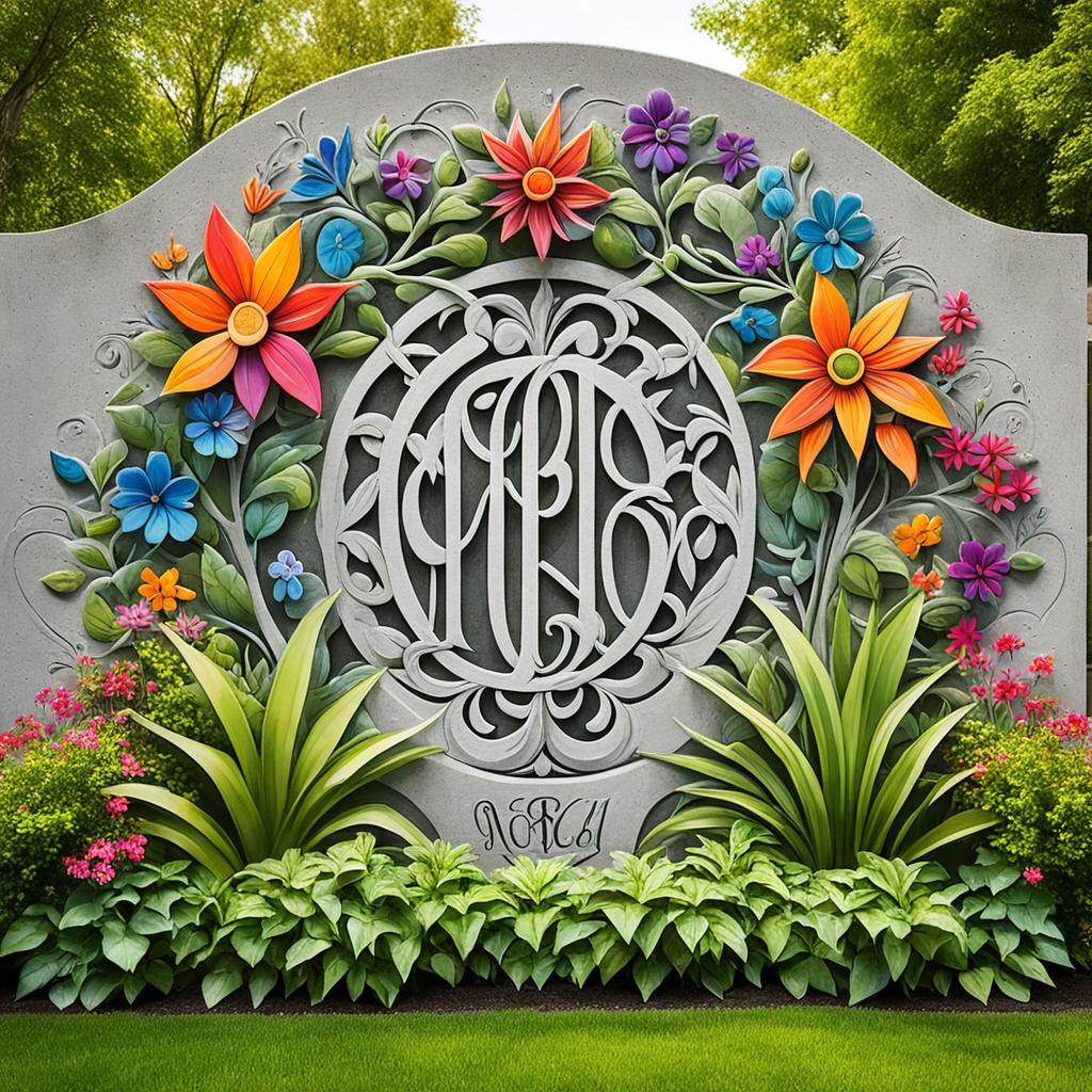 palissade béton effet pierre