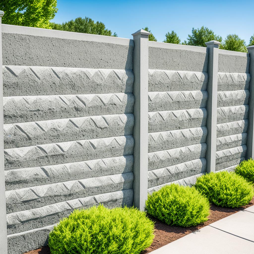 palissade béton prix