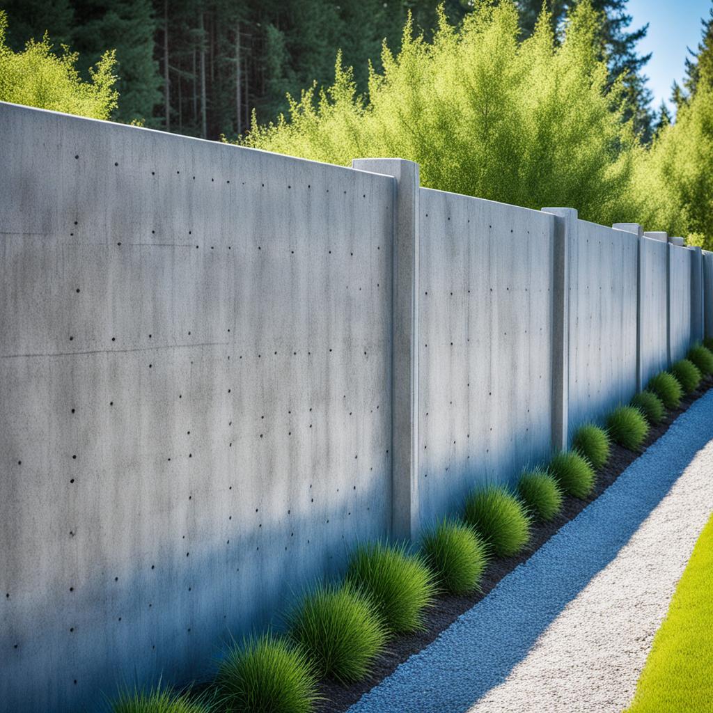 palissade béton résistance