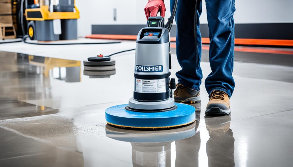 polissage professionnel du béton poli