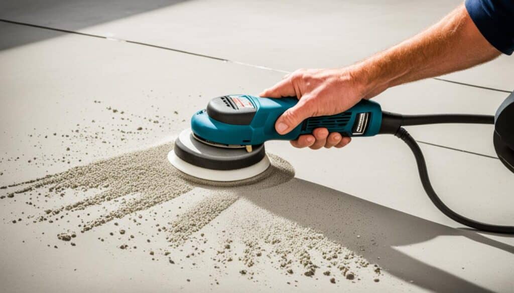 préparation de la surface