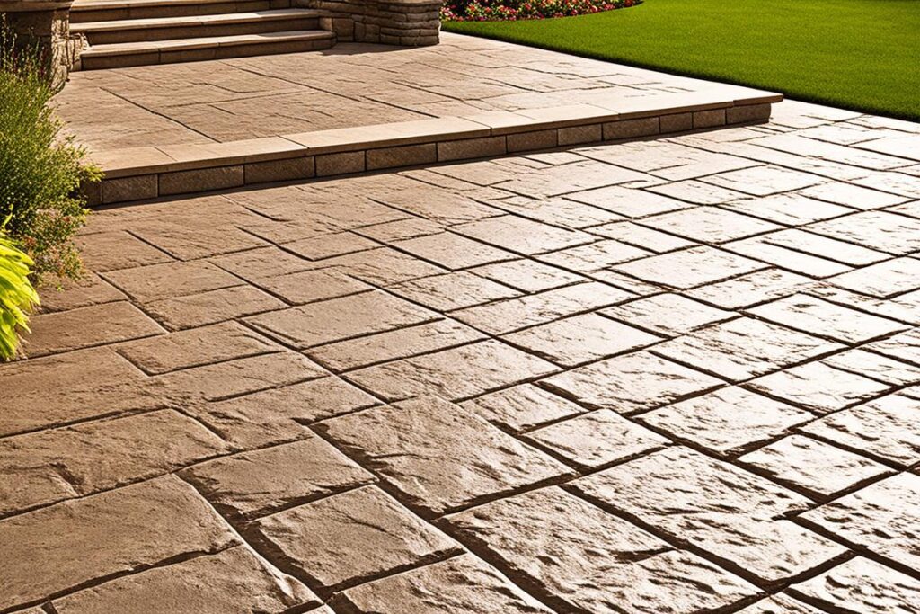 prix du béton imprimé au m2