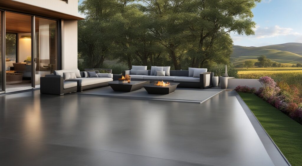 processus béton lissé