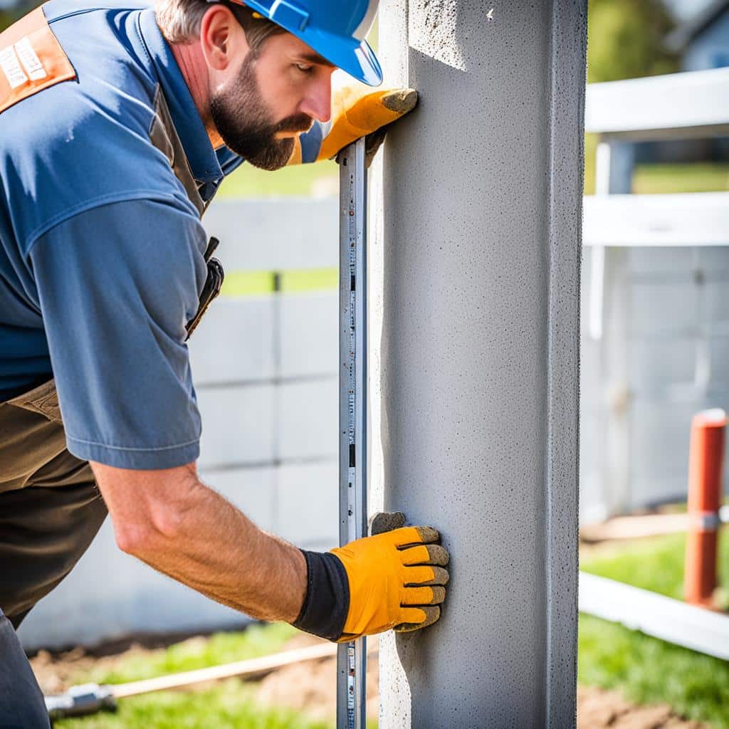 sélection prestataire installation palissade béton