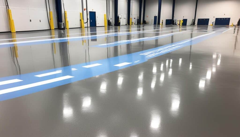 services professionnels de polissage du béton