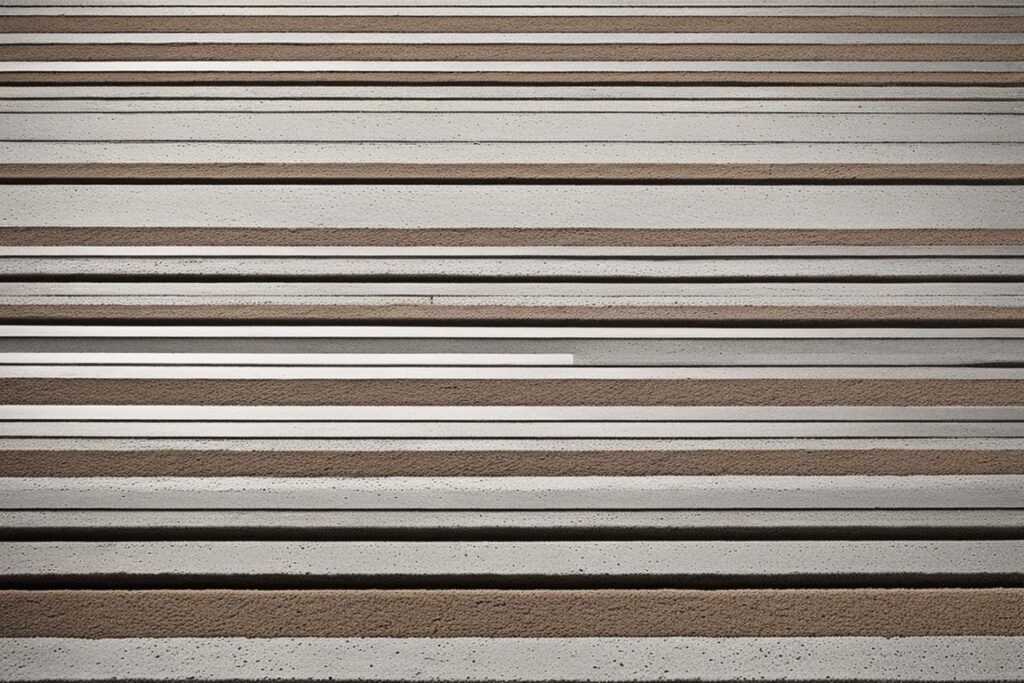 texture béton balayé