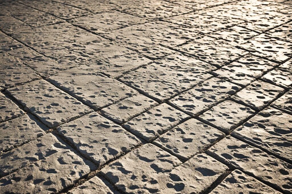 texture b&eacute;ton estamp&eacute;